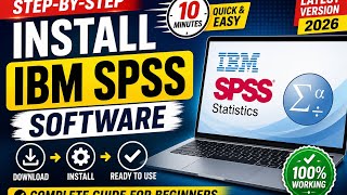 Install IBM SPSS in 10 Minutes (Step-by-Step Beginner Guide 2026)#SPSS#IBMSPSS#SPSSInstallation