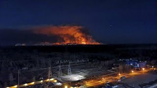 Ukrayna'da Çernobil bölgesine yaklaşan yangınlara ilişkin 'radyasyon riski yok' uyarısı yapıldı