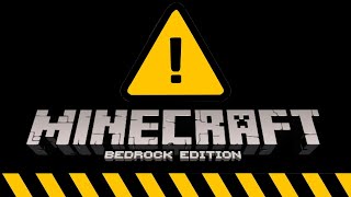 MINECRAFT BEDROCK IS IN A REALLY BAD WAY! (WE NEED YOUR HELP)