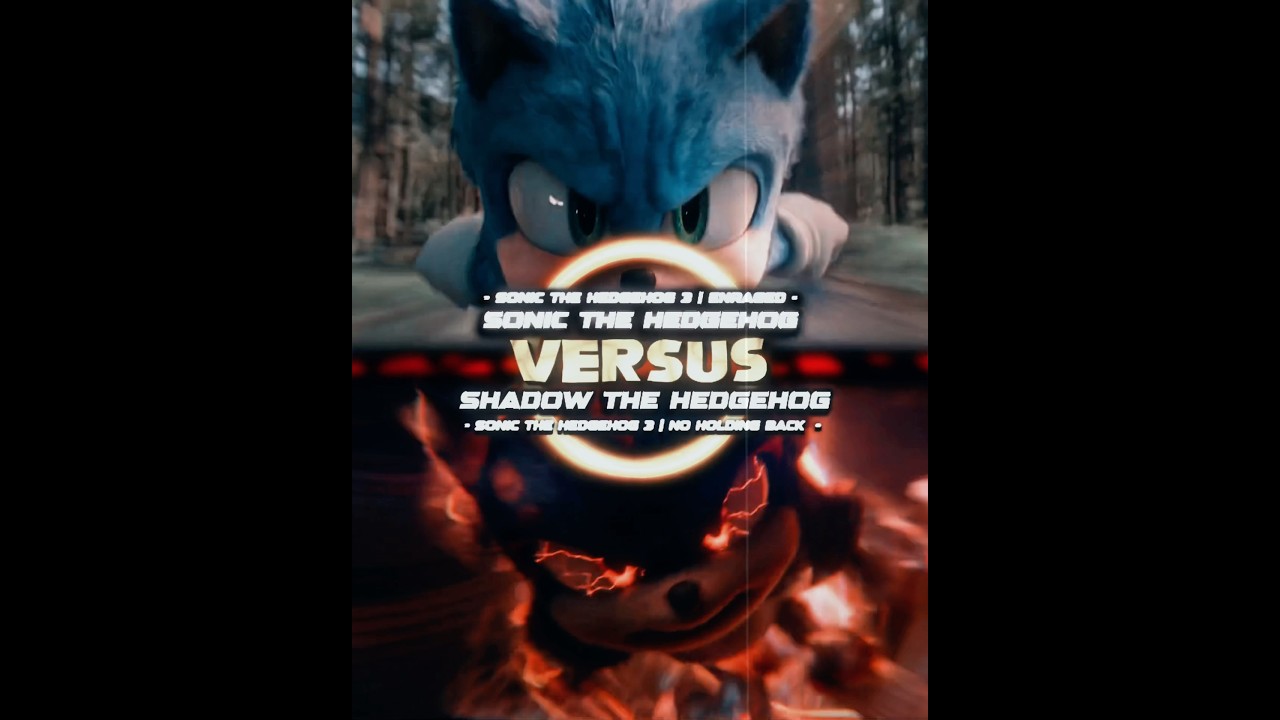 Movie Sonic vs. Movie Shadow | Remake