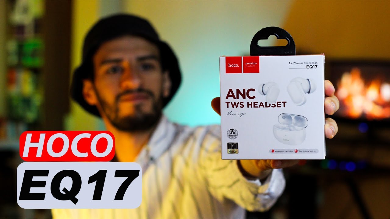 مراجعة سماعات بلوتوث  هوكوI HOCO EQ17 ANC