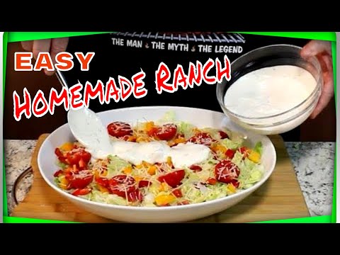 Homemade Ranch Dressing! (Sheila Loves This Stuff)