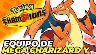 EXPLICACIÓN DE EQUIPO Y COMBATES CON MEGA-CHARIZARD Y 🔥 | COMBATES POKÉMON CHAMPIONS 🏆