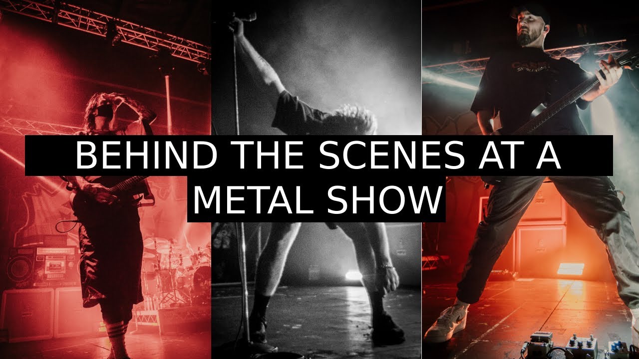 Shooting a Metal Show From The Photo Pit - Concert Photography - Behind The Scenes
