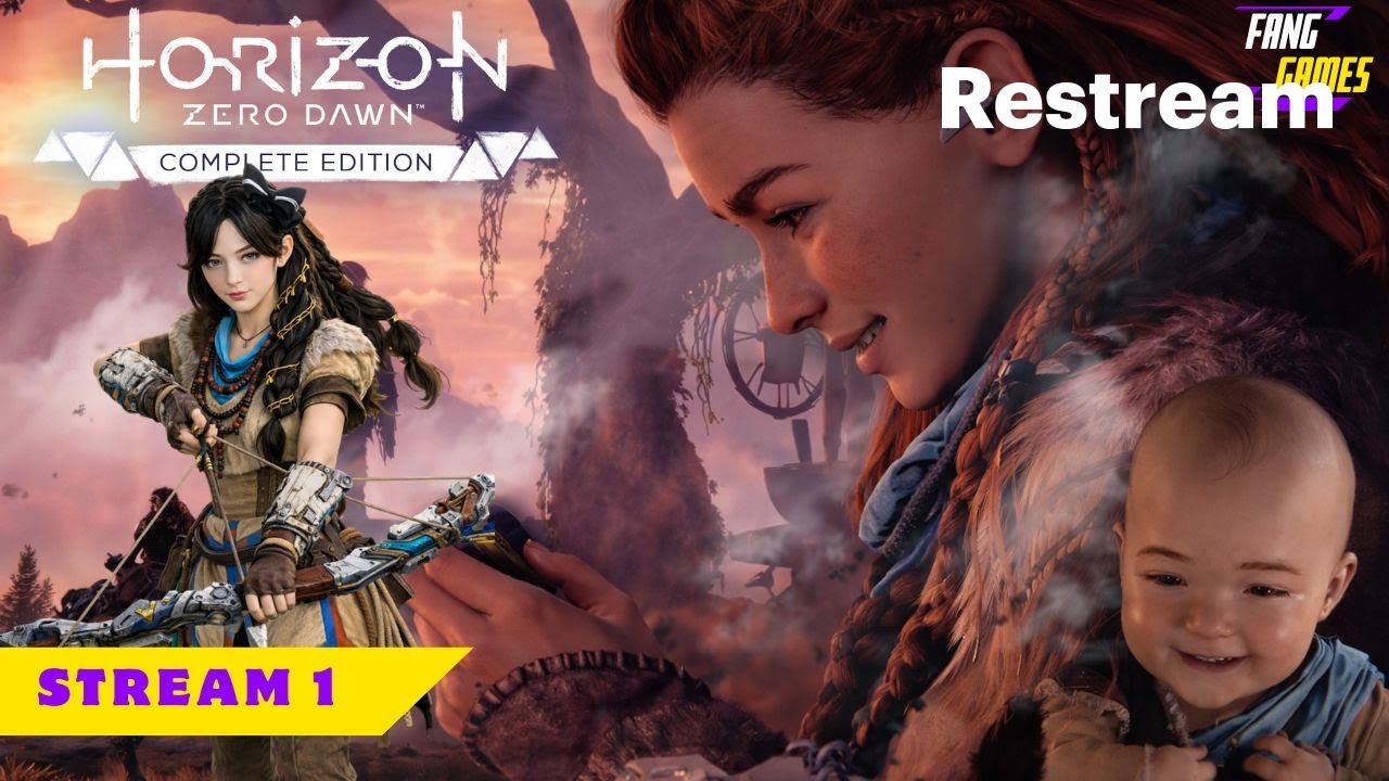 LET'S PLAY HORIZON ZERO DAWN COMPLETE EDITION STREAM 1 EN ESPAÑOL