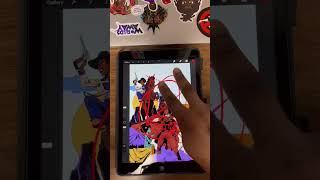 Undoing multiple mistakes in procreate. #comicbooks #Procreate #tutorial Wealth