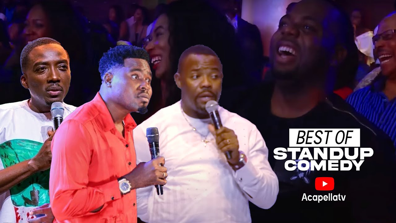 Best of Okey Bakassi, Bovi, Koboko Master Standup comedy | My mic & I with Acapella
