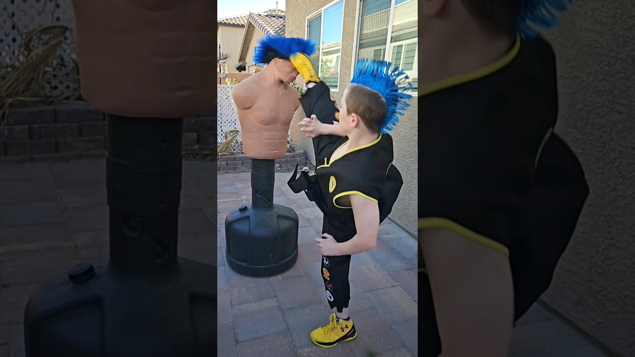 Hawks Hair Gets Cut Off By Cobra Kai #cobrakai #hawk #cobrakaiseason6 #martialarts #shorts