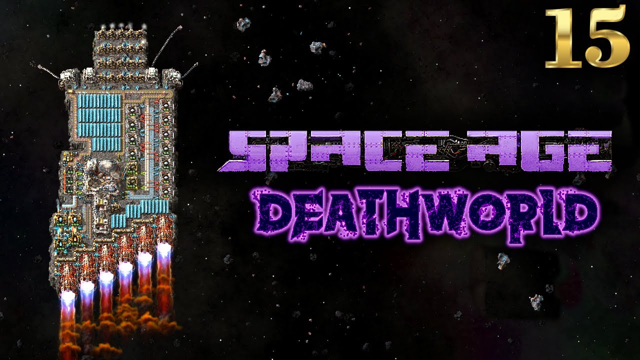 Interplanetary Logistics - Space Age Deathworld (Factorio), Ep 15