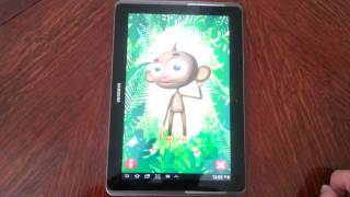 Talking Manny - Mobile phone game for Android,Bada,Symbian^3,iPhone,iPad and PC Windows screenshot 1