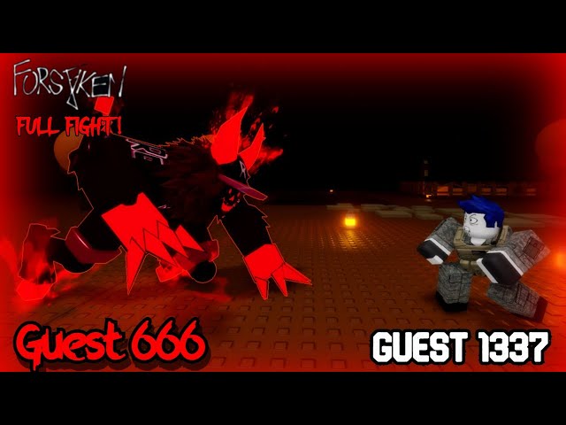 Guest 666 VS Guest 1337 [FINALE] - FORSAKEN ANIMATION - YouTube