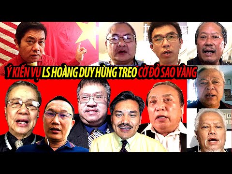 Video Luật sư Hoàng Duy Hùng khởi sự treo cờ đỏ sao vàng,... - youtube