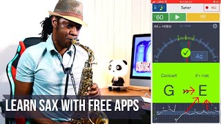 How To Learn To Play Saxophone With Free Apps Tutorial screenshot 1