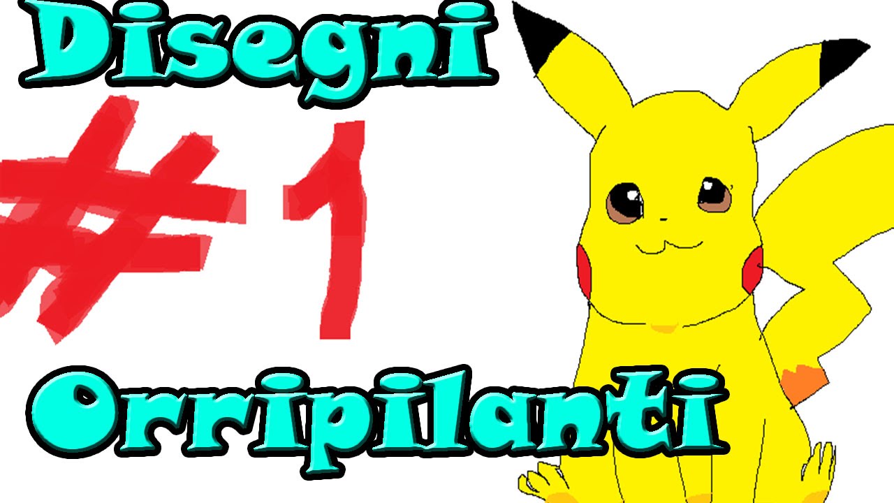Pikachu ubriaco disegni orripilanti ep1