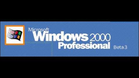 Windows 2000 Beta 3 Start Up and Shut Down