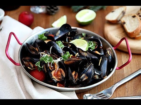 홍합요리] 토마토 홍합스튜 레시피 tomato mussel stew - YouTube