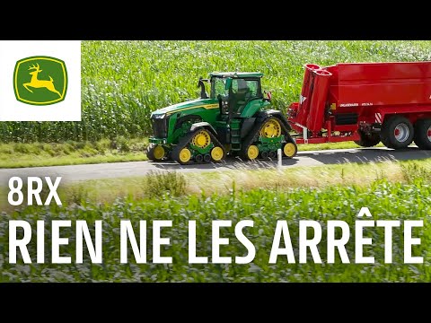 JOHN DEERE 8RX : Conçu pour protéger vos sols et vos performances