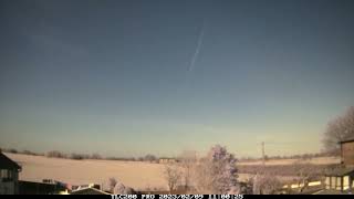 9th February 2023 timelapse, Irlam