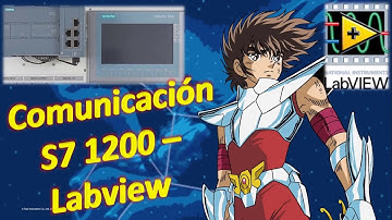 Comunicación PLC Siemens S7 1200 LabView Arduino Jorge APC