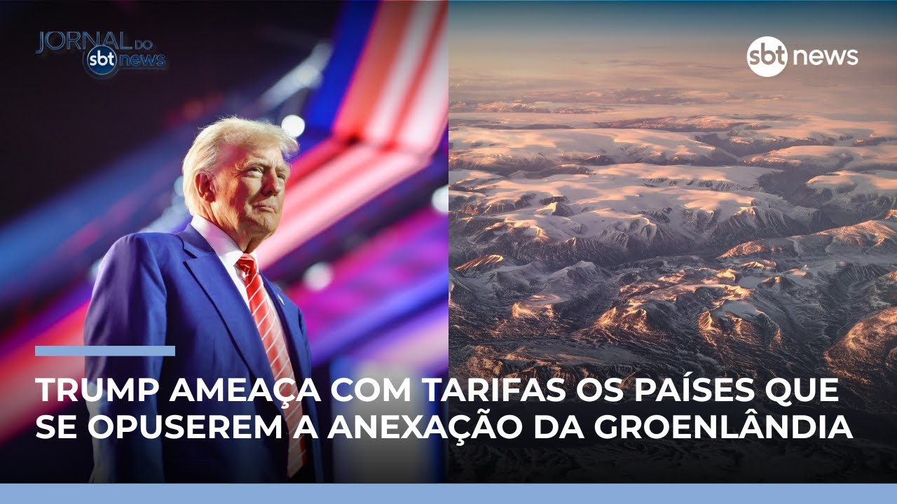 Trump reforça discurso sobre Groenlândia e gera reação internacional | 