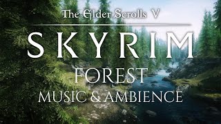 Skyrim Ambient Music - Forest Music and Ambience