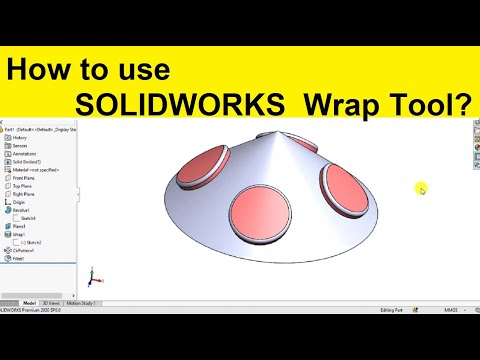 How to use Solidworks wrap tool?