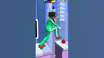 ASMR Tippy Toe Try Again |tippy toe3D  level 833 #Xshorts #tippytoe #satisfying #asmr