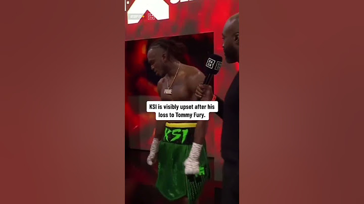 #ksi #tommyfury #boxing (Courtesy DAZN/ESPN+ PPV)