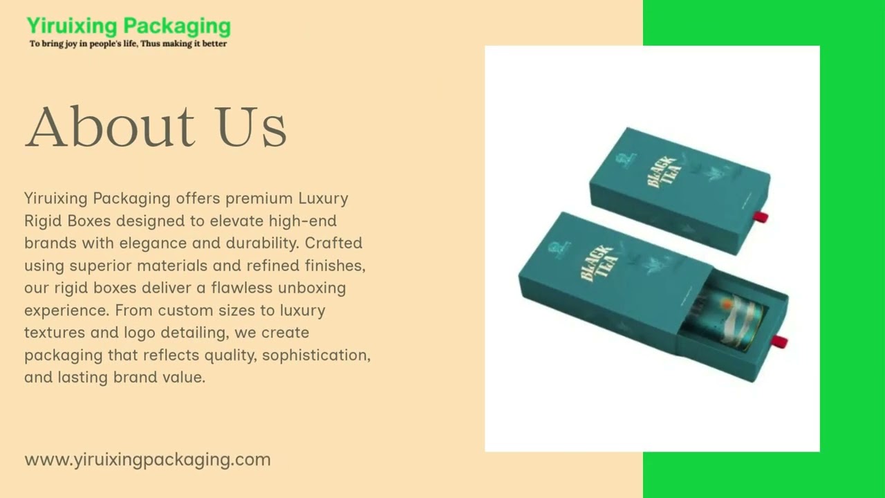 Luxury Rigid Boxes That Elevate Brands