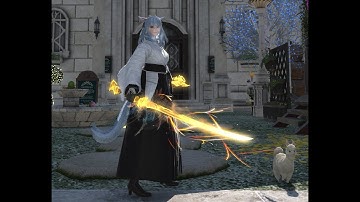 FFXIV [7.05]  - Samurai  rotation 6.30min -  2.14 GCD -  2min Loop - Full accelerated rotation