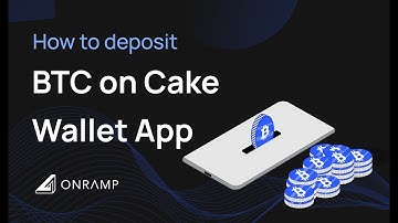 Deposit BTC on Cake Wallet App | Onramp