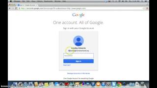 How to Log in to google drive