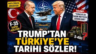 Trump Düğmeye Basti Caatsa Kalkiyor, F 35 Kapisi Açiliyor