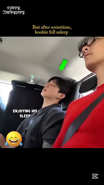 When Jungkook was sleeping during the live with taehyung 😂'#shorts#bts