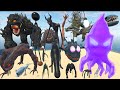 Astroplex Phase 2 vs Behemoth vs 3D Mythical Trevor Henderson Size Comparison