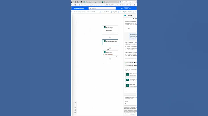 Save Microsoft Forms Responses in SharePoint #microsoftforms  #sharepoint #powerautomate