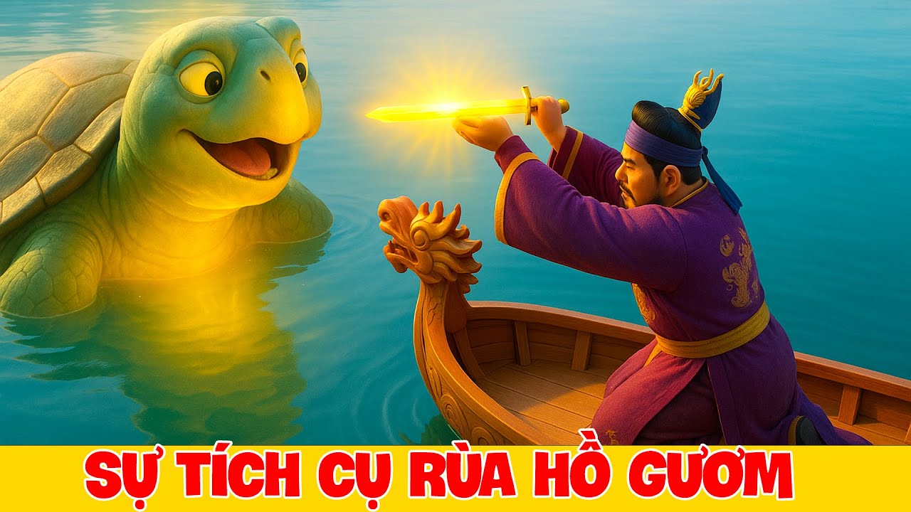 Sự Tích Hồ Gươm - Câu Chuyện Thần Kỳ Về Vua Lê Lợi Và Gươm Thần - Truyện Cổ Tích Việt Nam Hay Nhất