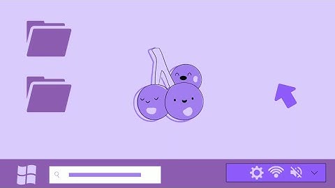 cute purple computer intro and outro || free no text template || s h n a b ii ♡