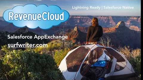 RevenueCloud for Salesforce Lightning Demo