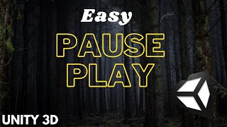 PAUSE MENU in Unity