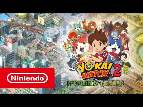 YO-KAI WATCH 2: Fantasqueletos y YO-KAI WATCH 2: Carnánimas – Tráiler de presentación (Nintendo 3DS)