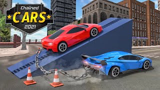 Chained Cars 2021 - Offline Impossible Stunt Games screenshot 5