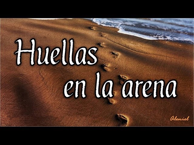 Texto Del Poema Huellas En La Arena