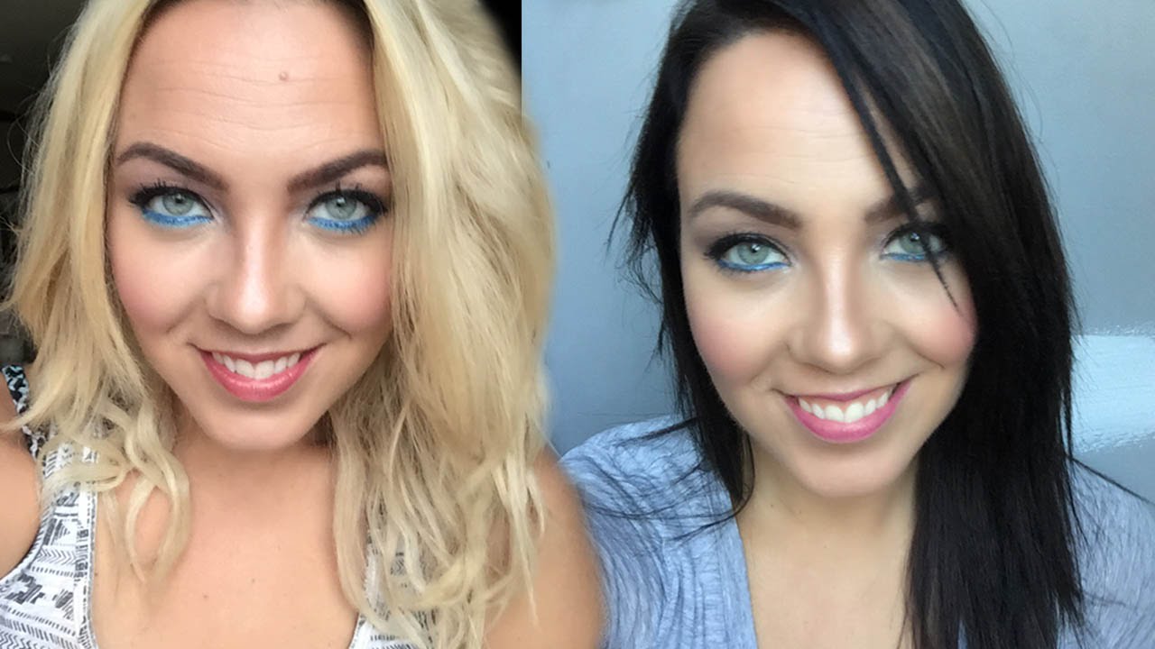 From blond to brunette