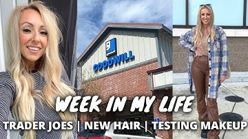WEEK IN MY LIFE | THRIFT SHOPPING| BDAY CELEBRATIONS | TRADER JOES HAUL