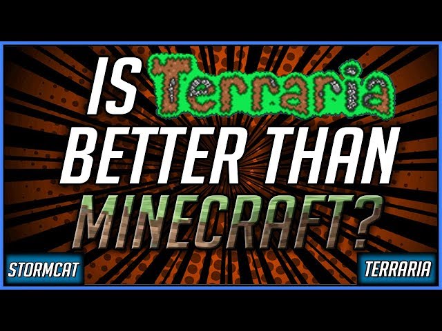 Why Terraria's Single Player is Way Better Than Minecraft