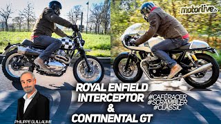 ROYAL ENFIELD INTERCEPTOR & CONTINENTAL GT l TEST MOTORLIVE