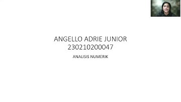 ANALISIS NUMERIK (DEFINISI, ANGKA SIGNIFIKAN, NORMALISASI, GALAT)