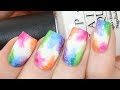 EASY WATERCOLOR NAIL ART TUTORIAL