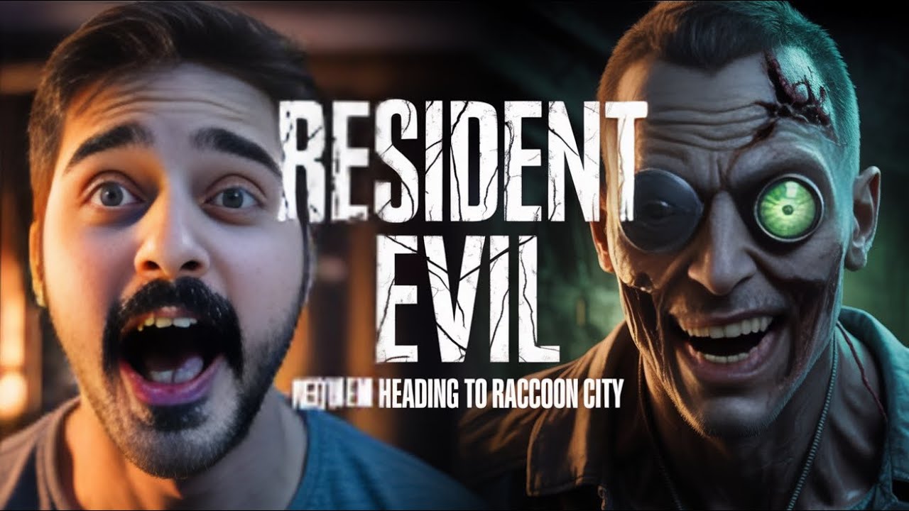Heading To Raccoon City Center Resident evil Requiem Game Live